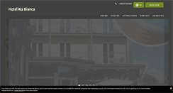 Desktop Screenshot of hotelalabianca.it